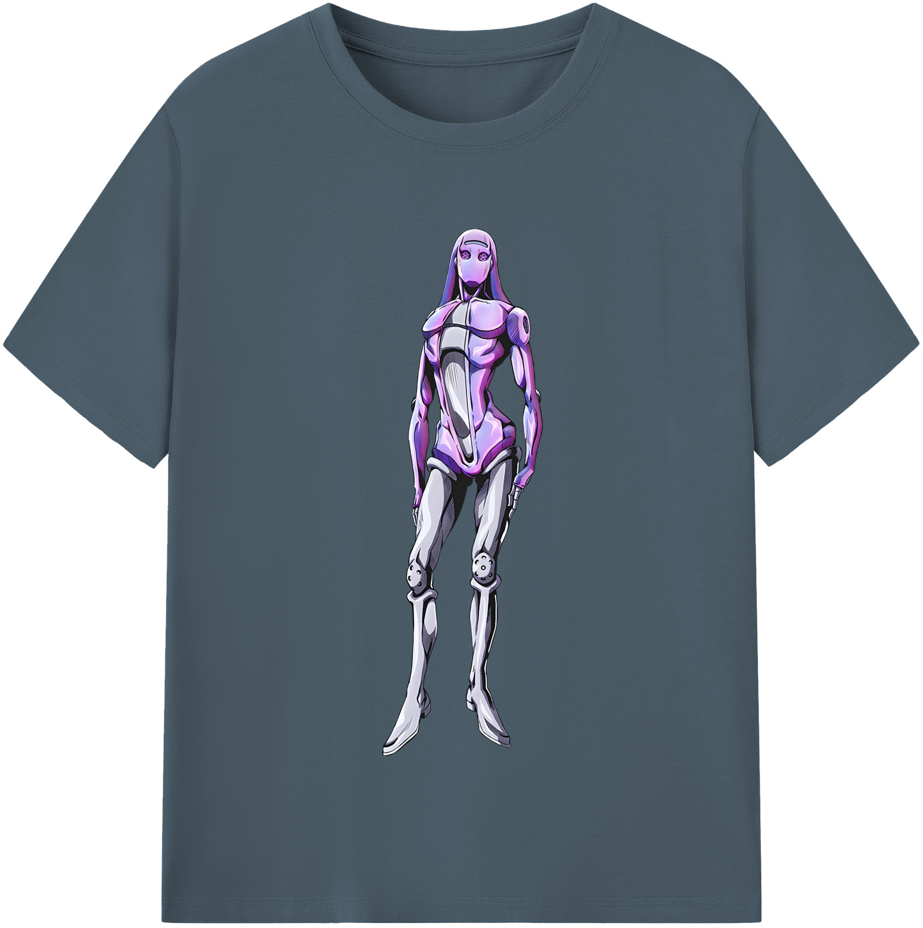 （画像用） ジョジョの奇妙な冒険 JoJo's Bizarre Adventure 綿100％半袖Tシャツ（フロントプリント）